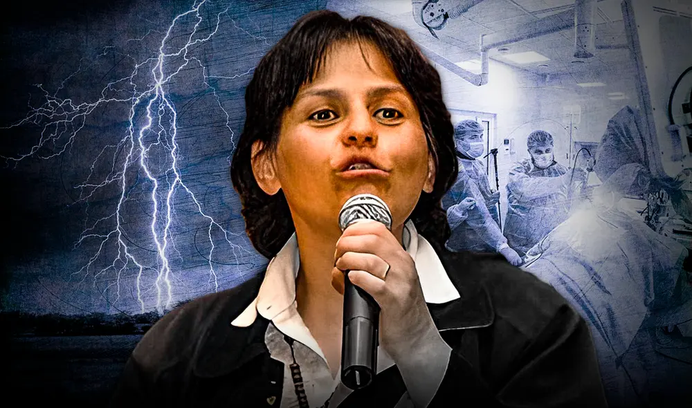 Gloria Polo estuvo muerta luego de que le cayera un rayo en Colombia. Foto: composición LR Gloria Polo estuvo muerta luego de que le cayera un rayo en Colombia. Foto: composición LR