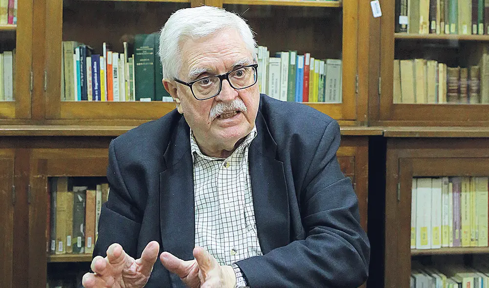 Sin salida. Monereo lamenta que frente a la crisis no haya una alternativa viable. Foto: difusión