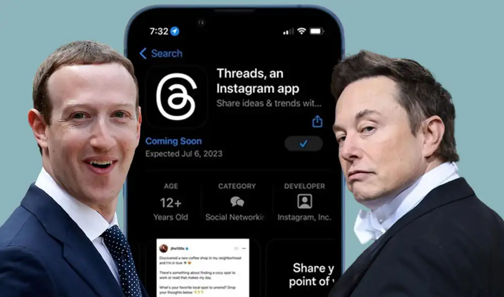 Mark Zuckerberg afirma que Threads no solo pretende ser una alternativa a Twitter. Foto: composición LR/Genbeta/Threads