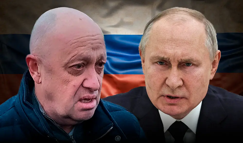 Lukashenko anunció el último 27 de junio que Prigozhin había llegado a Bielorrusia y había convencido al Putin de que no lo matara. Foto: composición LR/AFP Lukashenko anunció el último 27 de junio que Prigozhin había llegado a Bielorrusia y había convencido al Putin de que no lo matara. Foto: composición LR/AFP