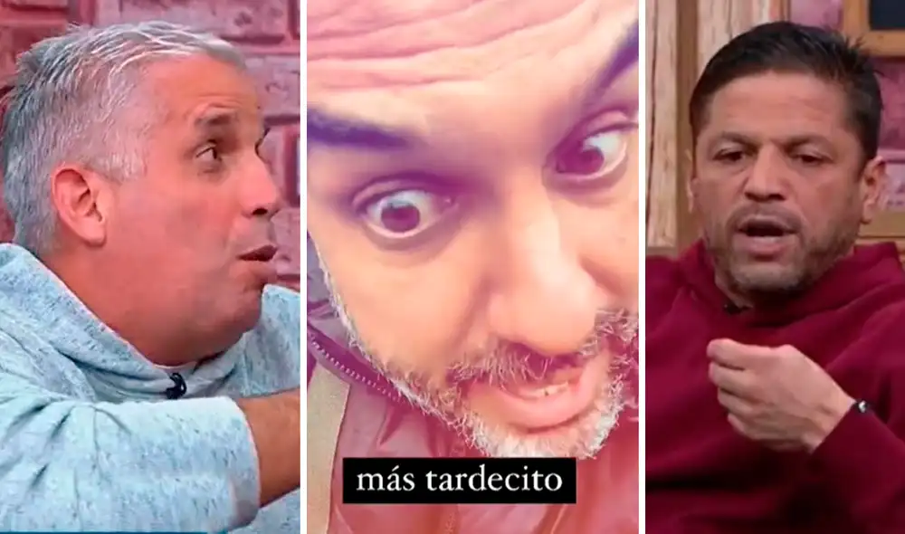 Mago 'Plomo' tuvo tensa discusión con Diego Rebagliati y Pedro García por la entrevista a Christian Cueva. Foto: composición GLR