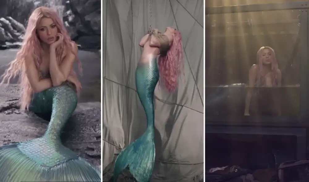 Shakira cuenta cómo casi ocurre una tragedia durante la grabación de "Copa vacía". Foto: composición LR/YouTube - Video: YouTube