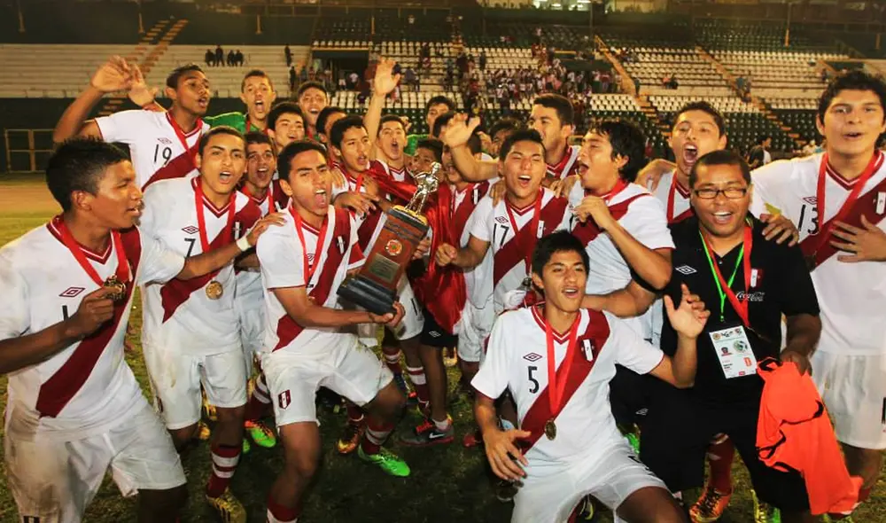 ¿Qué pasó con la selección peruana que ganó el Sudamericano Sub-15 2013? Foto: Diario El Deber