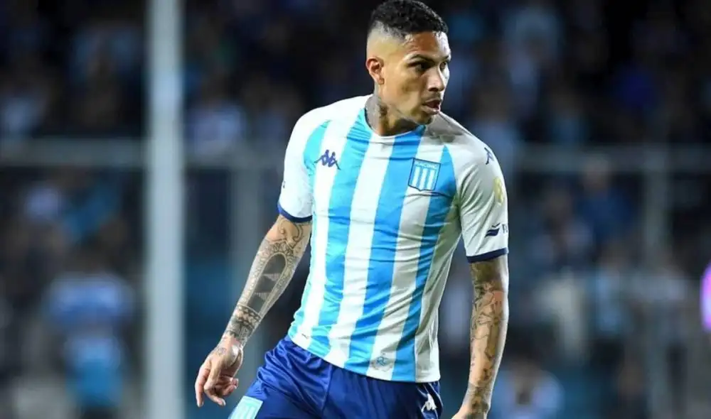Paolo Guerrero llegó a Racing a inicios del 2023. Foto: Racing Paolo Guerrero llegó a Racing a inicios del 2023. Foto: Racing