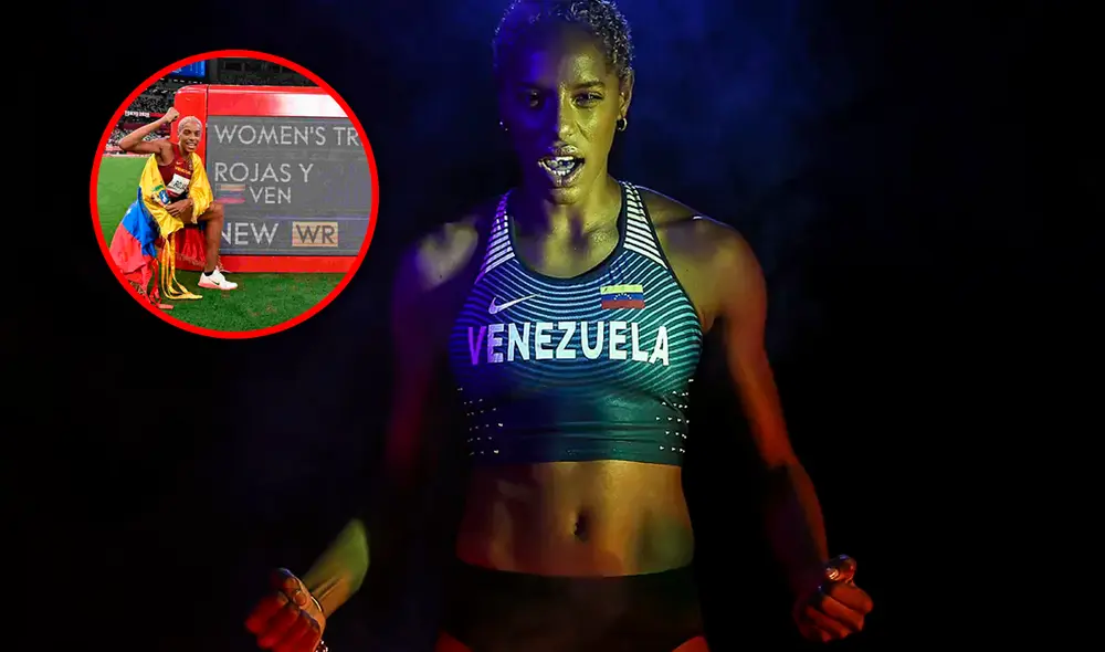 Yulimar Rojas es la deportista venezolana más influyente de la historia. Foto: composición LR/El Mundo/Prodavinci