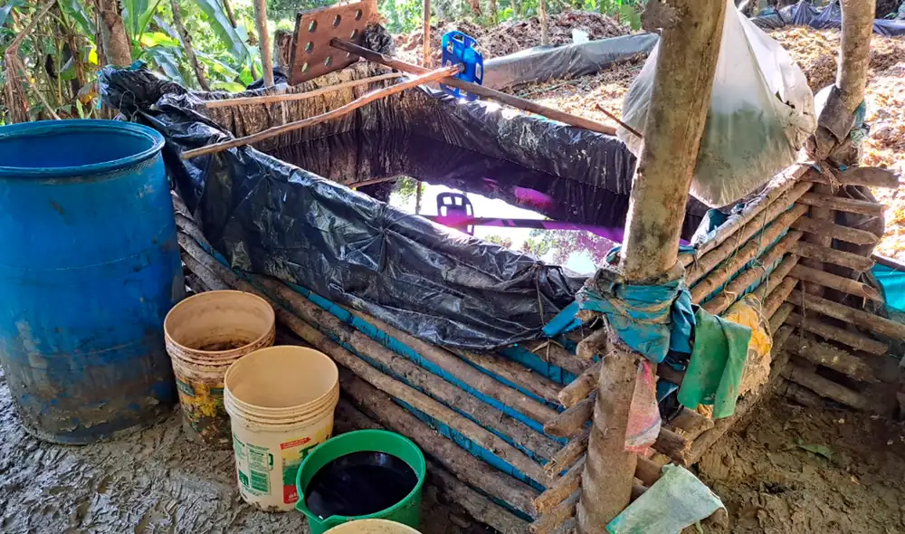 La banda criminal que operaba en esta zona manejaba aproximadamente S/412.000, según la PNP. Foto: PNP