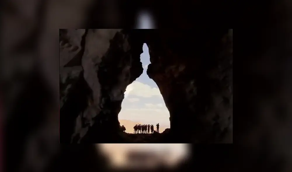 Tienes que tener buen físico para llevar a conocerla. Foto: Vibrant.peru/TikTok - Video: Vibrant.peru/TikTok