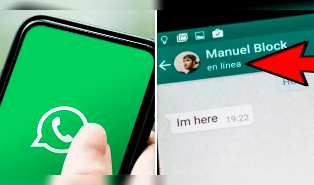 Usuarios de WhatsApp siguen apareciendo 'en línea' pese a haber cerrado la app 15 o 30 segundos antes. Foto: composición LR/NetTV/20minutos.es