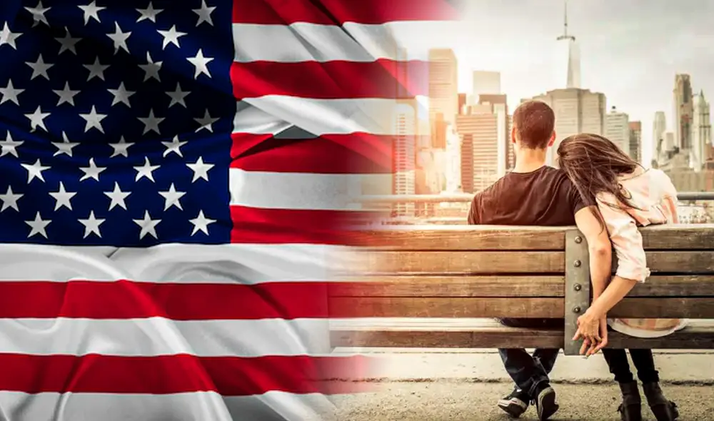 La visa K-1 ofrece la posibilidad de ser residente permanente en USA. Foto: composición LR/Shutterstock/Freepik La visa K-1 ofrece la posibilidad de ser residente permanente en USA. Foto: composición LR/Shutterstock/Freepik