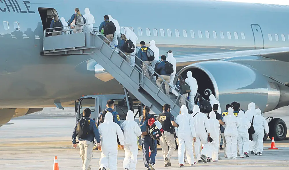 Expulsión. Inmigrantes con documentación falsa, delitos graves y reincidentes son expulsados sin mucho trámite del país. Foto: difusión Expulsión. Inmigrantes con documentación falsa, delitos graves y reincidentes son expulsados sin mucho trámite del país. Foto: difusión