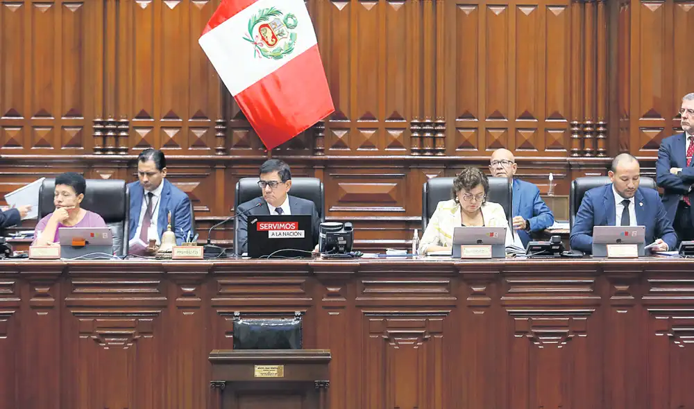 Manejo político y administrativo. La Mesa Directiva reparte entre sus vicepresidencias el manejo de oficinas importantes del Congreso. Foto: difusión