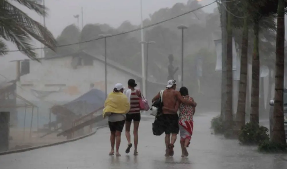En cuanto a las condiciones de viento, el SMN pronosticó rachas de 50 a 70 kilómetros por hora. Foto: AFP