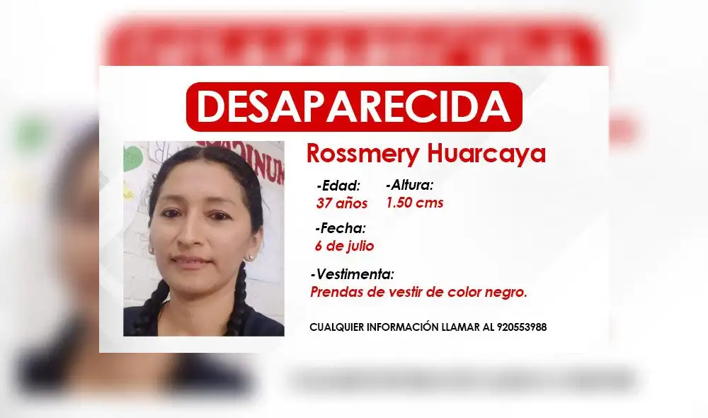 Fémina desaparecida se desempeña como profesora. Foto: composición La República/difusión