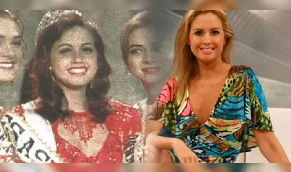 Jessica Tapia ganó improtante concurso de belleza en 1994, ¿cuál fue?. Foto: composición/captura de TV/difusión