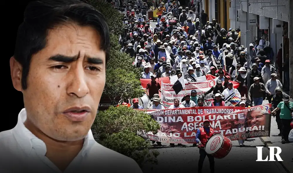 Roger Guevara señaló que los ciudadanos tienen derecho a protestar de manera pacífica. Foto: composición de Jazmín Ceras/La República/Andina