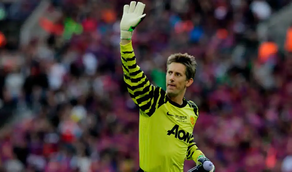 Edwin van der Sar es ídolo del Manchester United y de Países Bajos. Foto: EFE