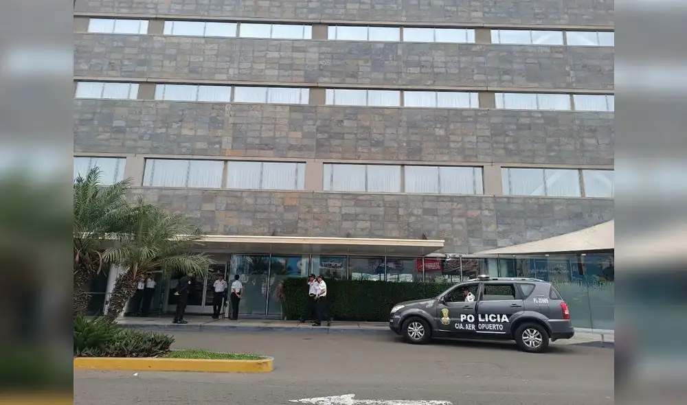Sada Goray fue detenida en el hotel Costa del Sol del aeropuerto Jorge Chávez. Foto: Difusión