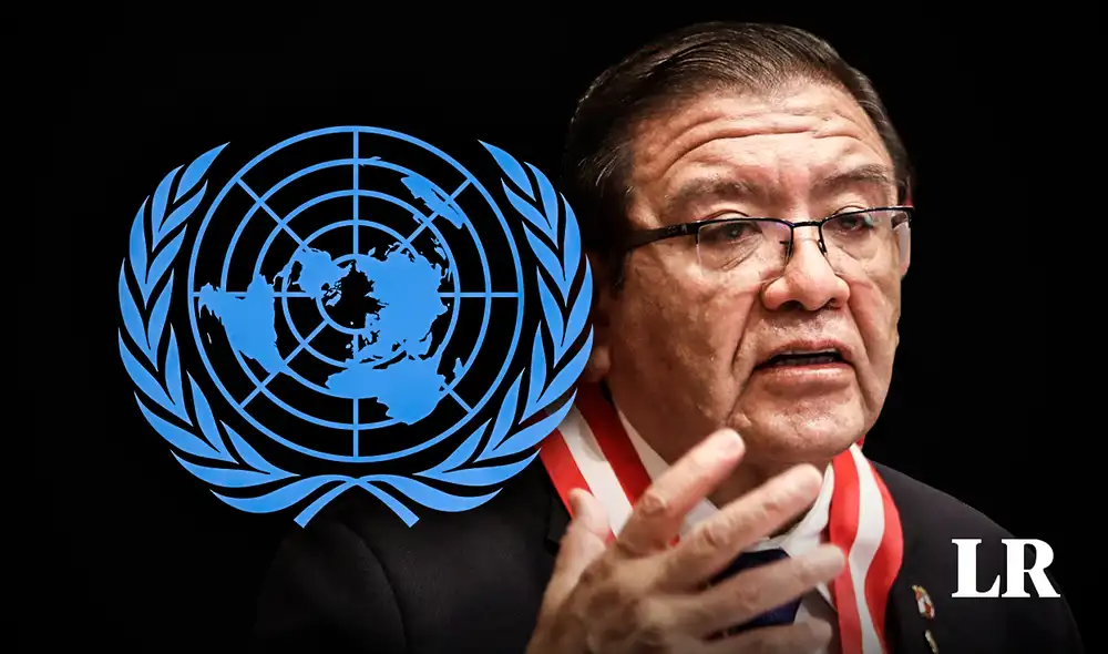 ONU lamenta amenazas que recibe el titular del JNE. Foto: composición LR / Andina