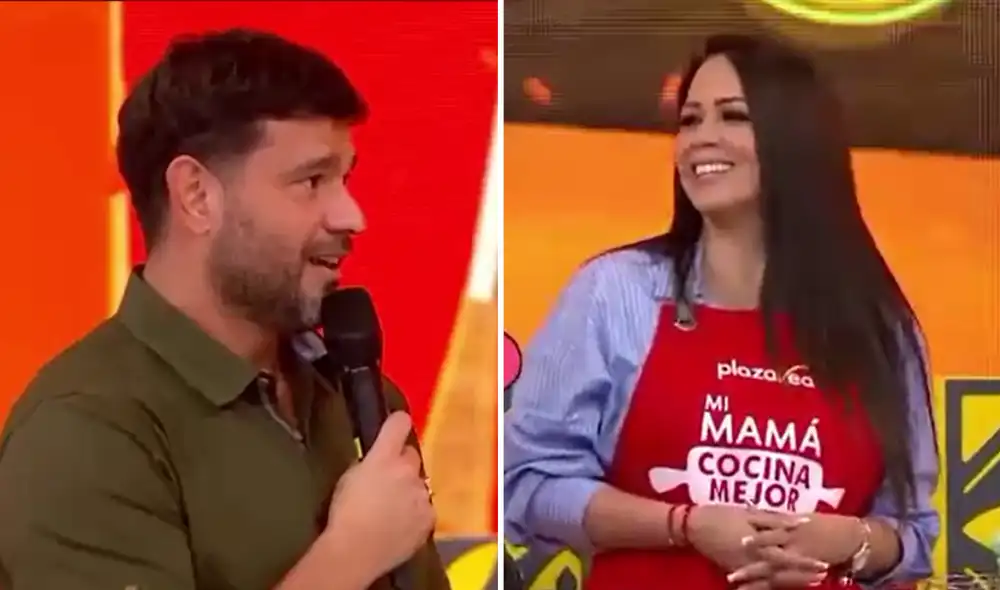 Yaco Eskenazi asegura que le gustaba Melissa Klug en su juventud. Foto: composición LR/América TV - Video: América TV Yaco Eskenazi asegura que le gustaba Melissa Klug en su juventud. Foto: composición LR/América TV - Video: América TV