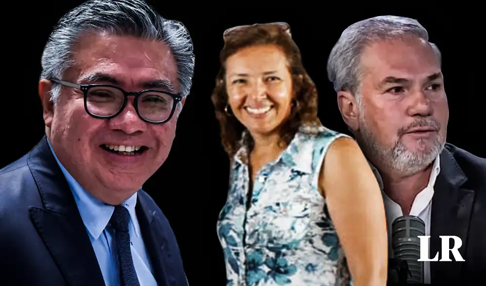 César Nakazaki indicó que Pilar Tijero, prima de Mauricio Fernandini, sería "víctima" de una campaña de desinformación. Foto: composición LR