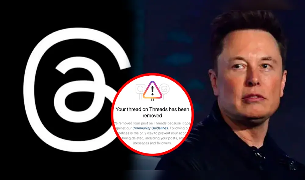 Elon Musk se pronuncia tras el lanzamiento oficial de Threads de Meta. Foto: composición LR/Threads/AFP