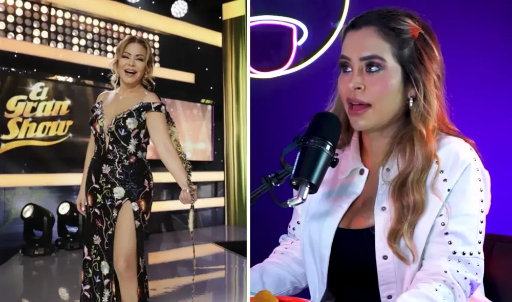 Ethel Pozo no se siente la "sombra" de su mamá y la considera un ícono de la TV peruana. Foto: composición LR/Instagram/Gisela Valcárcel/YouTube/Christopher Gianotti - Video: YouTube
