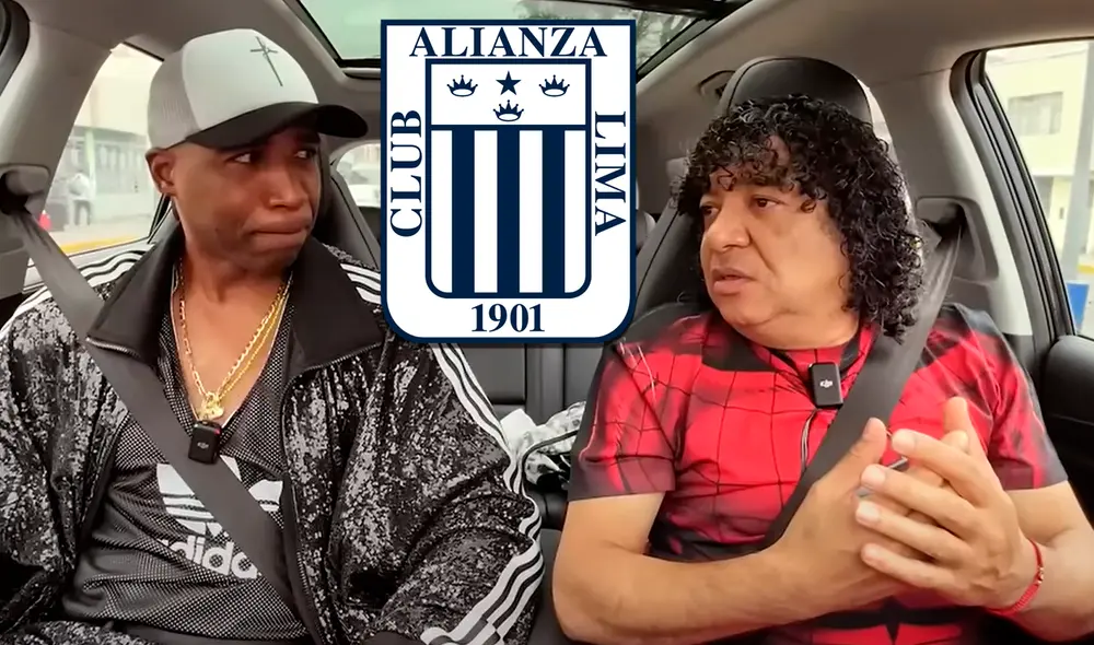 Luis Guadalupe fue campeón nacional con la camiseta de Universitario. Foto: composición LR/YouTube/Alianza Lima - Video: YouTube/Te Jalo