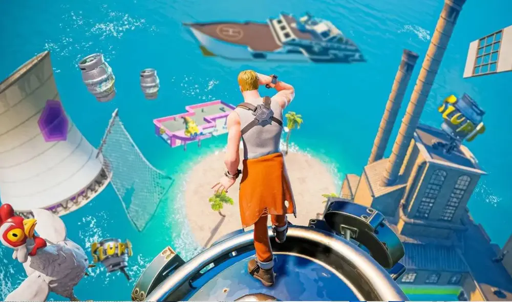 Un juego independiente se hizo popular en Steam, pero un fan de Fortnite lo recreó en el modo creativo y se hizo millonario. Foto: Battle Royale