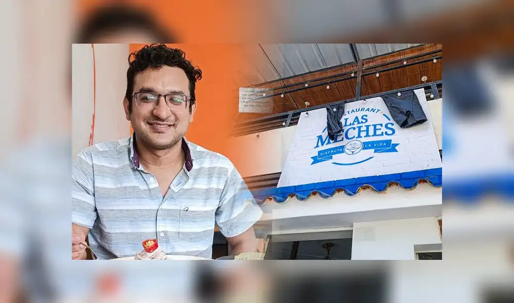 Restaurante prometió regalarle un sol por cada reacción a su trabajador. Foto: composición LR