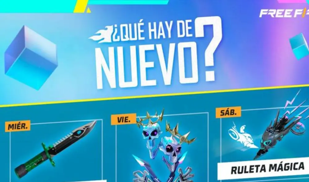 Celebra el sexto aniversario de Free Fire con emocionantes sorpresas y desafíos. Foto: Garena Celebra el sexto aniversario de Free Fire con emocionantes sorpresas y desafíos. Foto: Garena