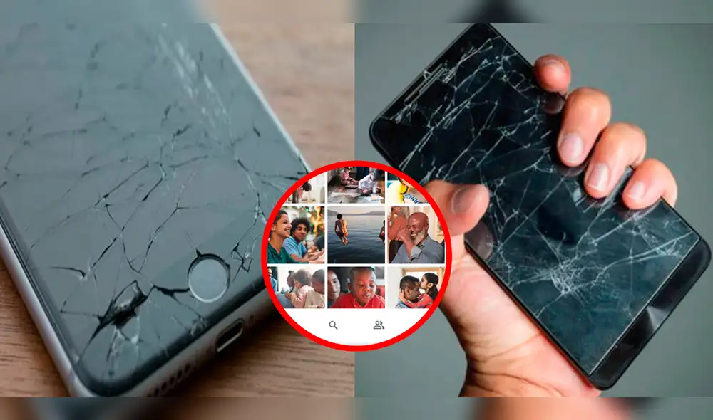 La pantalla rota en un celular no significa que la imagen no pueda transmitirse por otras vías. Foto: composición LR/Google Fotos/El Blog de Personal/Fayerwayer La pantalla rota en un celular no significa que la imagen no pueda transmitirse por otras vías. Foto: composición LR/Google Fotos/El Blog de Personal/Fayerwayer