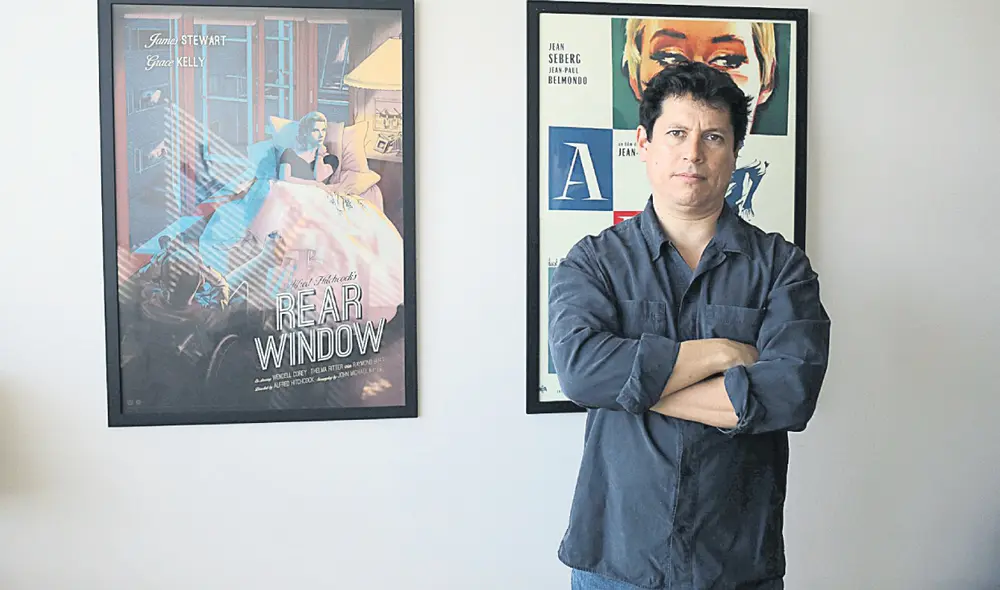 Optimista. Sebastián Pimentel también afirma que la filmografía regional ha contribuido para el gran momento que vive el cine peruano. Foto: Gerardo Marín/La República