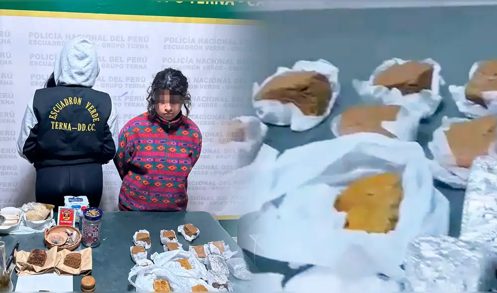 La Policía informó que los pasteles se ofrecían con ofertas para captar más consumidores de droga, principalmente jóvenes. Composición LR Fabrizio Oviedo/ PNP La Policía informó que los pasteles se ofrecían con ofertas para captar más consumidores de droga, principalmente jóvenes. Composición LR Fabrizio Oviedo/ PNP