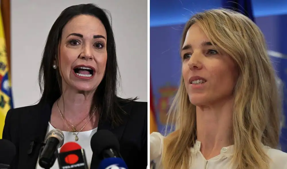 La reconocida figura política española dijo que la lideresa de Vente Venezuela representará un cambio. Foto: composición LR/El Nacional/Heraldo de Aragón La reconocida figura política española dijo que la lideresa de Vente Venezuela representará un cambio. Foto: composición LR/El Nacional/Heraldo de Aragón