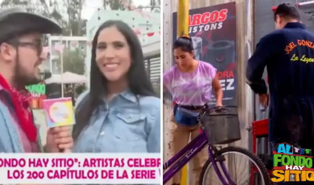 Melissa Paredes está agradecida con la producción de "Al fondo hay sitio". Foto: composición LR/América TV - Video: América TV Melissa Paredes está agradecida con la producción de "Al fondo hay sitio". Foto: composición LR/América TV - Video: América TV