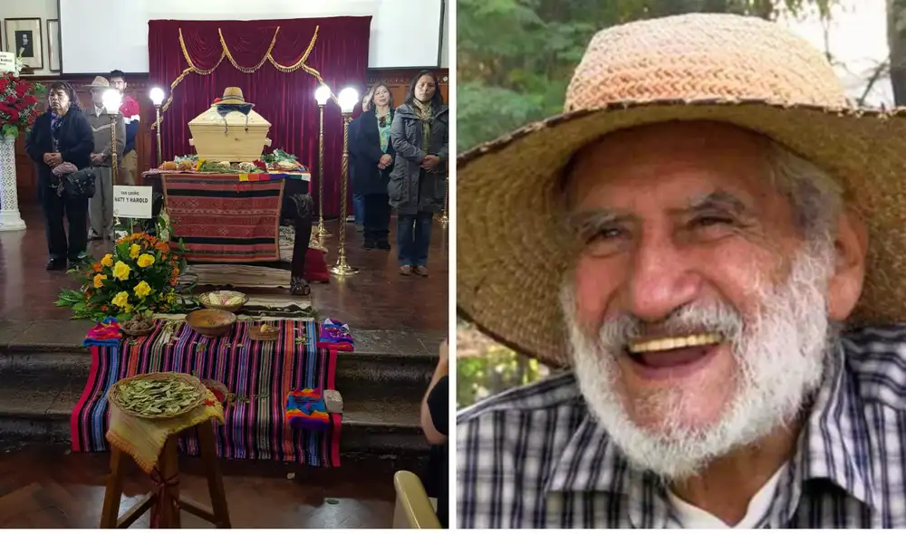 Hugo Blanco será enterrado en el Cementerio de La Almudena de Cusco. Foto: composición LR/Luis Álvarez/LR/Hugo Blanco - Video: Luis Álvarez/LR