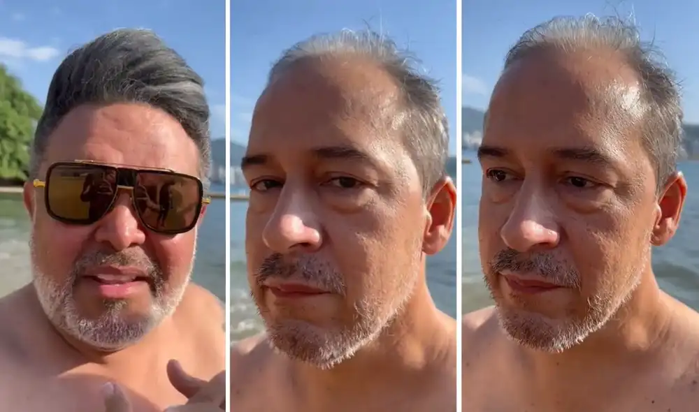 Andrés Hurtado lleva a Acapulco a su productor. Foto: composición LR/Capturas de TikTok - Video: TikTok
