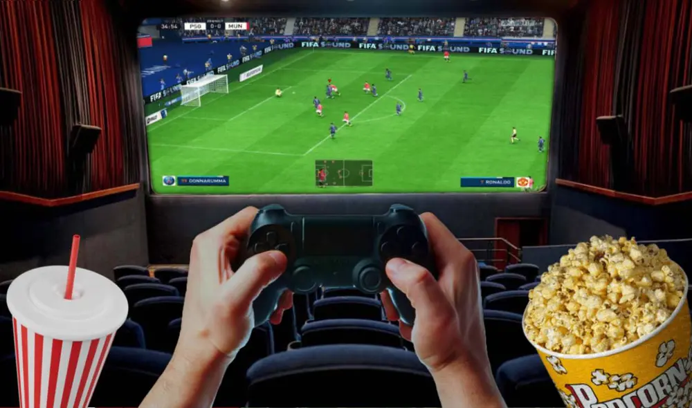 La nueva tendencia en entretenimiento gamer en Lima. Alquila una sala de cine y sumérgete en la experiencia de jugar tus videojuegos favoritos en una pantalla gigante con sonido envolvente. Foto: composición LR/3D juegos La nueva tendencia en entretenimiento gamer en Lima. Alquila una sala de cine y sumérgete en la experiencia de jugar tus videojuegos favoritos en una pantalla gigante con sonido envolvente. Foto: composición LR/3D juegos