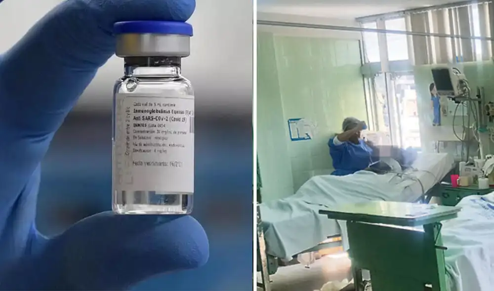 La inmunoglobulina en inyectable es utilizada para casos de Guillain-Barré en el Perú. Foto: composición LR / AFP / difusión - Video: Canal N