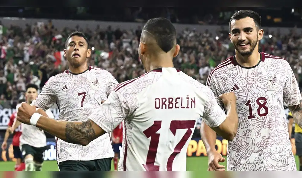 La selección mexicana está en semifinales de la Copa Oro 2023. Foto: AFP