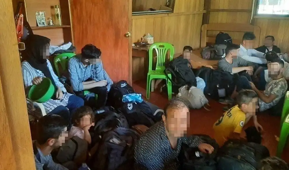 Tenían la intención de pasar la frontera de Tumbes a Ecuador. Foto: Fiscalía de la Nación