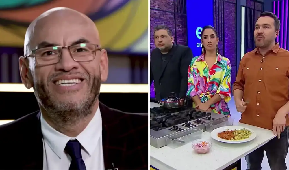 Mr. Peet se salvó de la sentencia con su plato de carapulcra. Foto: composición LR/Latina - Video: Latina TV