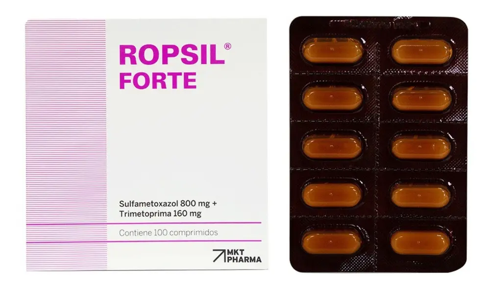 Así se comercializa el medicamento Ropsil Forte. Conoce el uso correcto que debes darle. Foto: Cornershop.