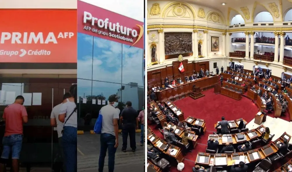 Las propuestas que plantean un nuevo retiro AFP tendrán que verse en la próxima legislatura que inicia en agosto. Foto: composición LR/El Tiempo/Congreso Las propuestas que plantean un nuevo retiro AFP tendrán que verse en la próxima legislatura que inicia en agosto. Foto: composición LR/El Tiempo/Congreso
