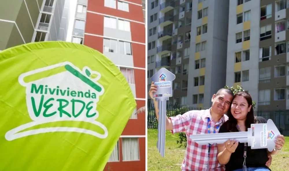 El Bono Mivivienda Verde ha incrementado su número de beneficiarios en el último año. Entérate cómo solicitarlo. Foto: composición LR/Andina