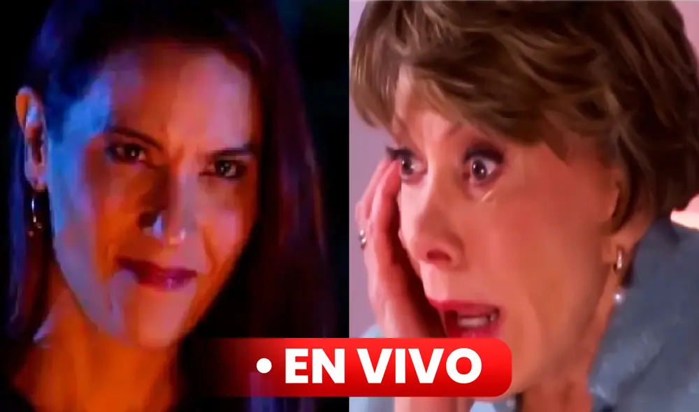 Francesca Maldini se entera de que Claudia Llanos está viva. Foto: composición LR/América TV Francesca Maldini se entera de que Claudia Llanos está viva. Foto: composición LR/América TV