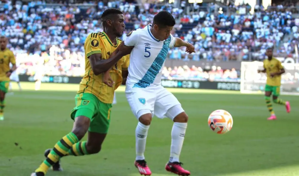 Guatmela vs Jamaica se enfrentan por Copa Oro 2023. Foto: Guatemala
