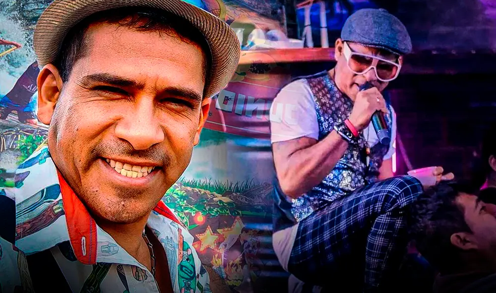 Geral García recuerda su etapa en la orquesta Kaliente de Iquitos. Foto: @GeralGarcía/Facebook