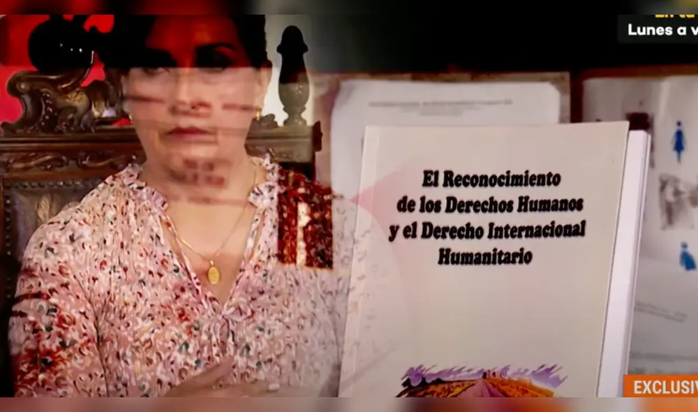 Libro donde Dina Boluarte es coautora presento más del 50% de plagio. Foto: captura Punto final - Video: Punto final