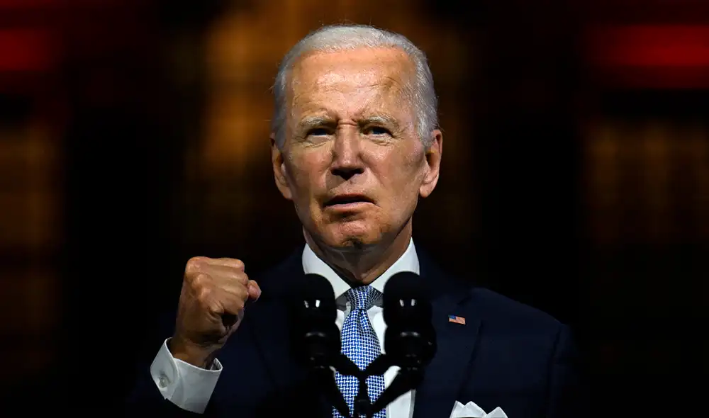 El mandatario Joe Biden viajó a Europa con la invasión rusa a Ucrania en el centro de su agenda. Foto: AFP